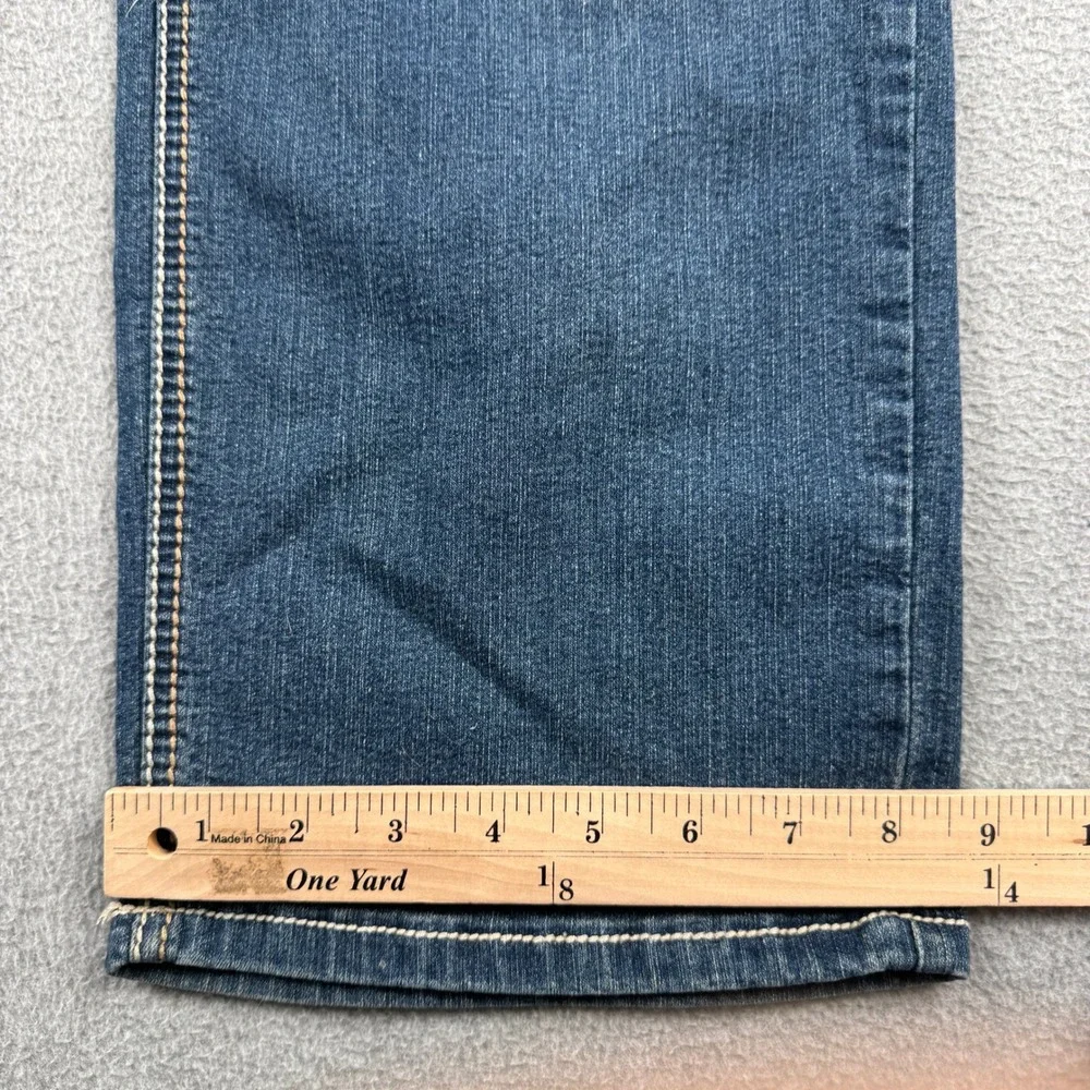 Faded Glory Jeans Womens 22W Bootcut Blue Medium Wash FGW24803 Faded Glory